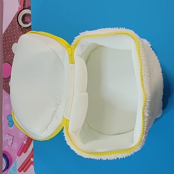 Plush Tamago ( egg ) Nigiri Sushi Cosmetic Style Bag!! NWT - Picture 3 of 5